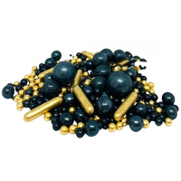 Posypka cukrowa na tort Rock`n Gold 50g KicCake Premium